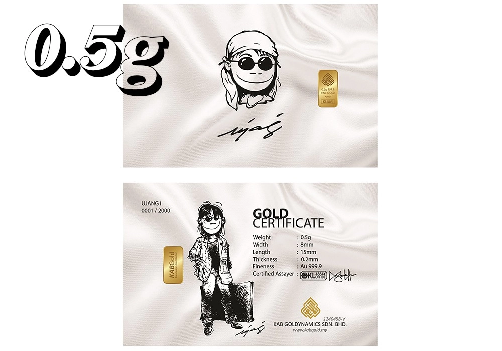 gold bar 0.5g edisi pengenalan ujang